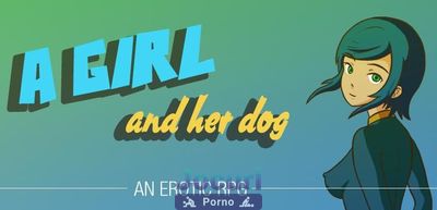 A Girl and her Dog [V.1610-01] - Picture 1
